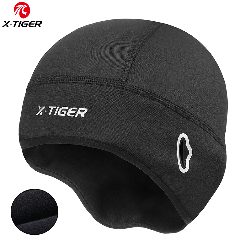 Aquatic Sports Hat - X-TIGER Fleece Cycling Caps Waterproof Bike