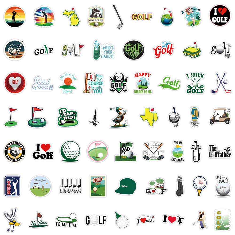 60pcs Ball Sports Golf Graffit - Aqua Sports Club 评论和价格