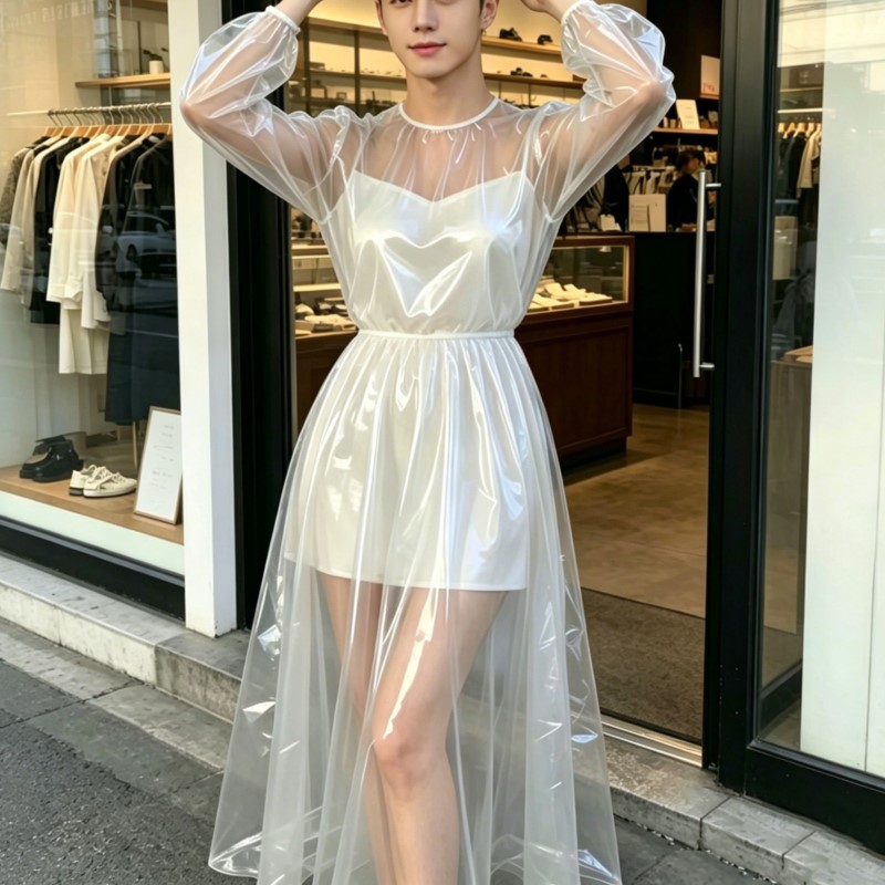 Men Women Transparent PVC Dres - Aqua Sports Club 评论和价格