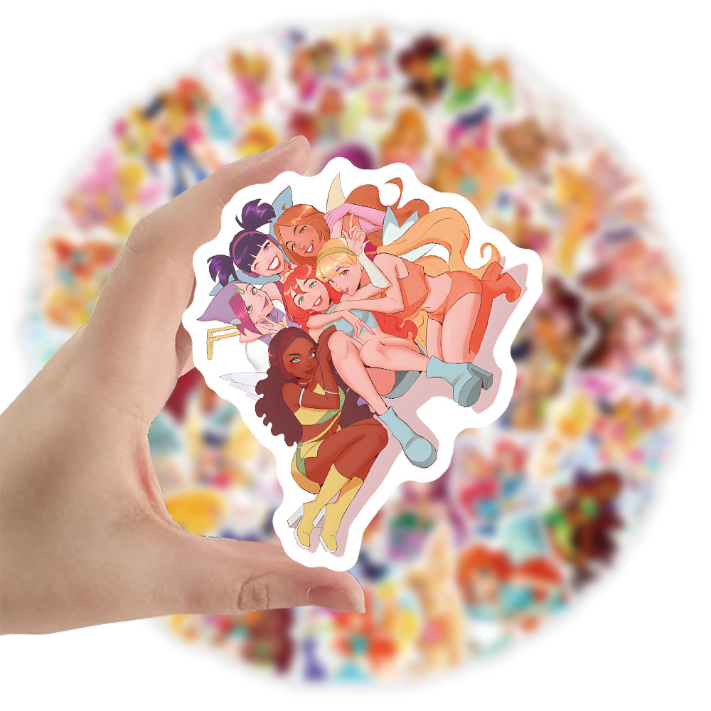 10/30/60PCS Winx Club Cartoon  - Aqua Sports Club 评论和价格