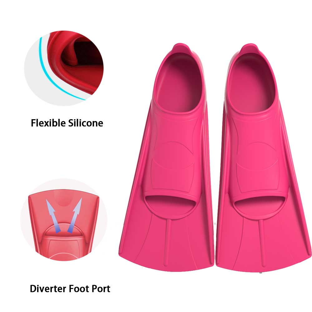 Swimming Flipper Silicone Wome - Fin Diving Blade 评论和价格